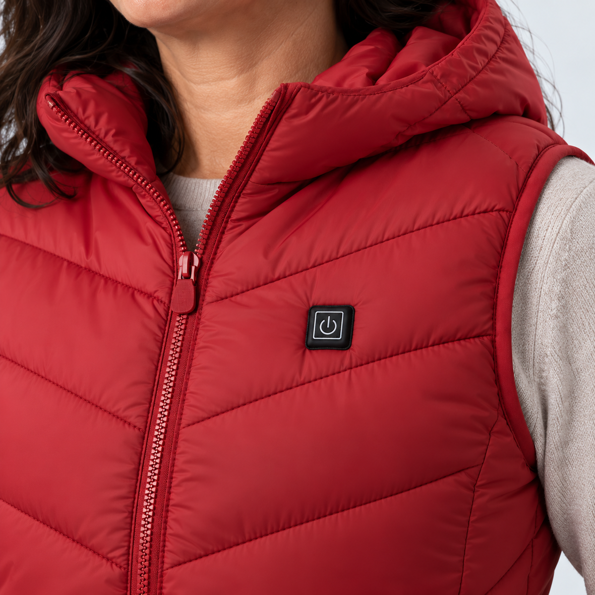 TERMVO Core · Verwarmde Bodywarmer met capuchon