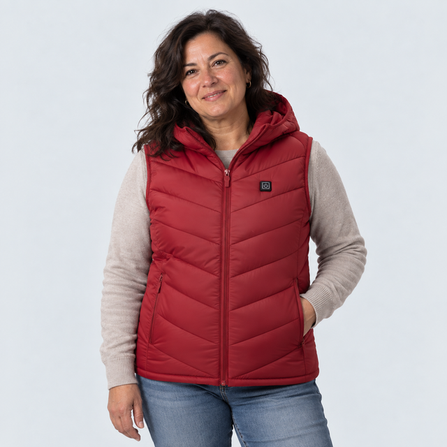 TERMVO Core · Verwarmde Bodywarmer met capuchon